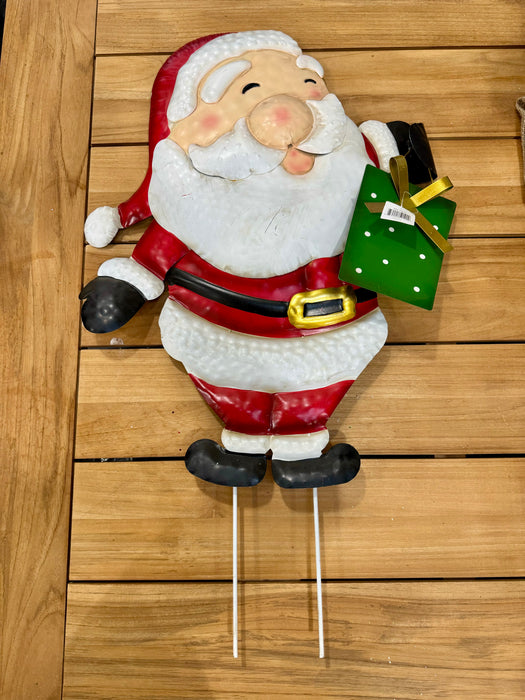 Santa Garden Stake