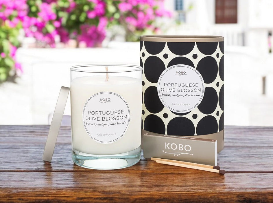 KOBO Portuguese Olive Blossom Candle