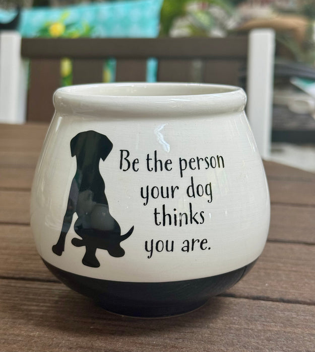 4" Ceramic Pot - Witty Sayings