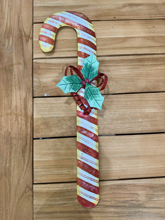 Candy Cane Garden Stake