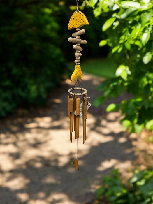 Fish Bamboo Wind Chime