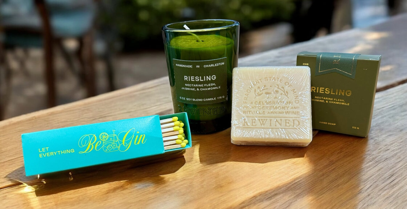 Rewined Riesling Candle Gift Set