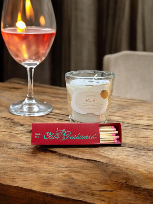 Rewined Rosé Candle